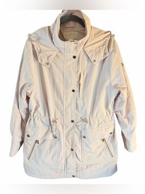 Michael Kors Light Pink Utility Anorak Jacket